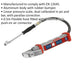 Premium Tyre Inflator - Twin Push-On Chuck - 240mm Long Reach Arm & 0.5m Hose Loops