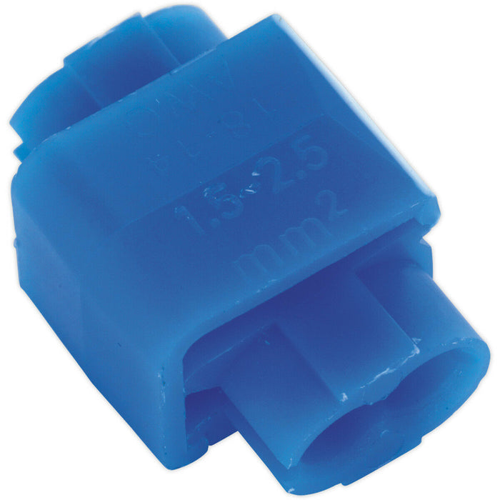 100 PACK Quick Splice Connector - Suitable for 16 to 14 AWG Cable - Blue Loops