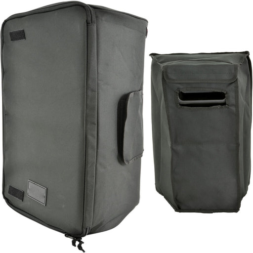 12" Quality Padded Speaker Transit Carry Case Bag Outdoor Transport Gig Zip Loops
