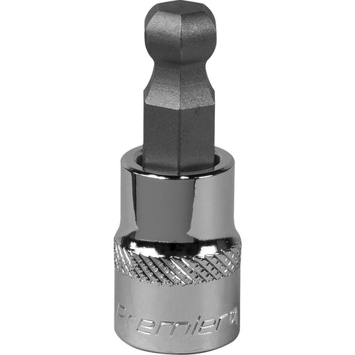 10mm Ball-End Hex Socket Bit - 3/8" Square Drive - Chrome Vanadium Wrench Socket Loops