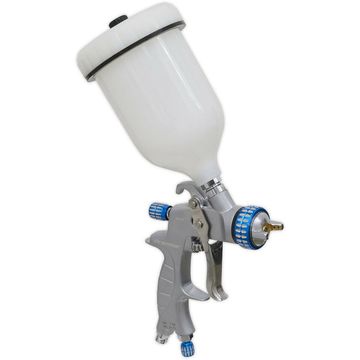 PROFESSIONAL MVMP Gravity Fed Spray Gun / Airbrush -1.4mm Nozzle Paint Clearcoat Loops