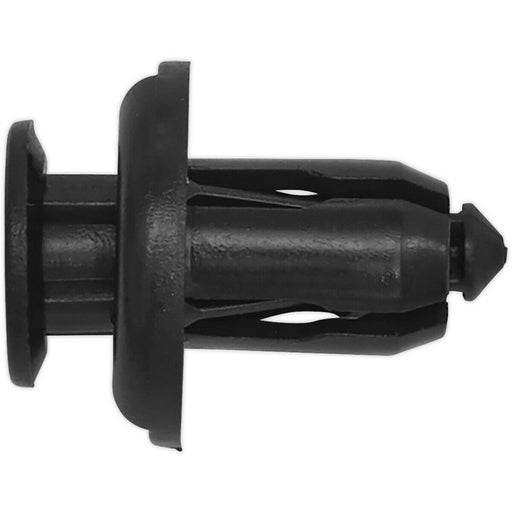 20 PACK Black Push Rivet Trim Clip - 20mm x 25mm - Suitable for GM Vehicles Loops