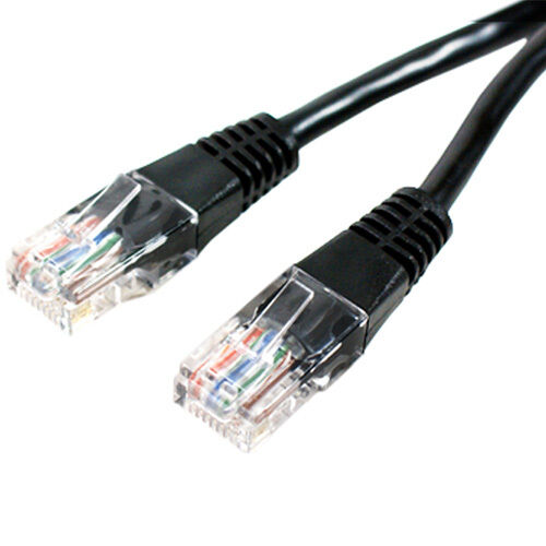 2x 20m CAT6 Internet Ethernet Data Patch Cable Copper RJ45 Router Network Lead Loops