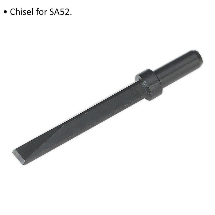 Replacement Chisel Head - Suitable for ys07639 Air Operated Needle Scaler Loops