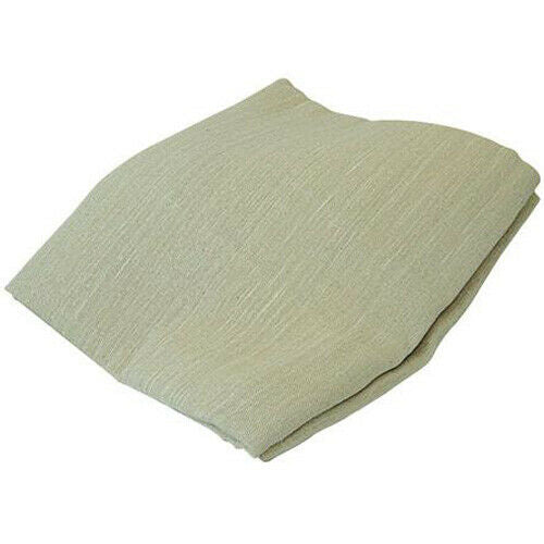 7.2m x 0.9m Cotton Fibre Dust Sheet Painting & Decorating Protective Protect Loops