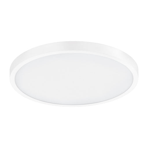 Wall / Ceiling Light White 400mm Round Surface Mounted 25W LED 3000K Loops