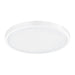 Wall / Ceiling Light White 400mm Round Surface Mounted 25W LED 3000K Loops