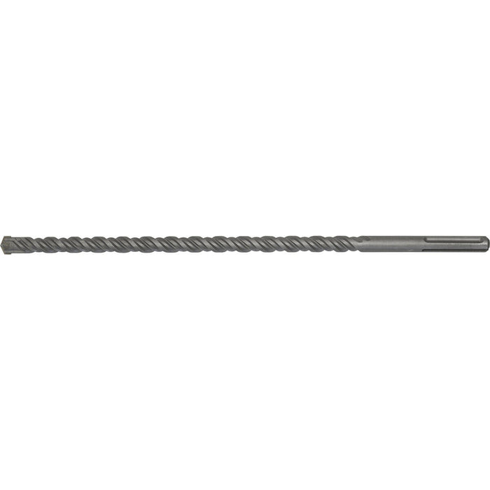 22 x 520mm SDS Max Drill Bit - Fully Hardened & Ground - Masonry Drilling Loops