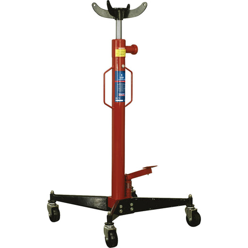 1 Tonne Vertical Transmission Jack - 1950mm Max Height - 2-Way Hydraulic Unit Loops