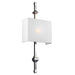 Wall Light Sconce Highly Polished Nickel Finish LED E27 60W Bulb d00991 Loops