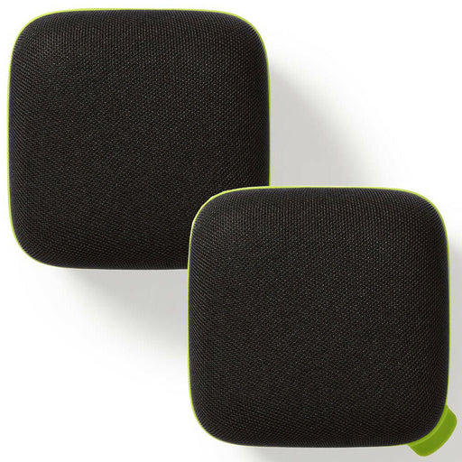 2x 15W Bluetooth Speaker Kit GREEN True Wireless Stereo Portable Rechargeable