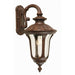 Outdoor IP44 Wall Light Rusty Bronze Patina LED E27 100W d00271 Loops