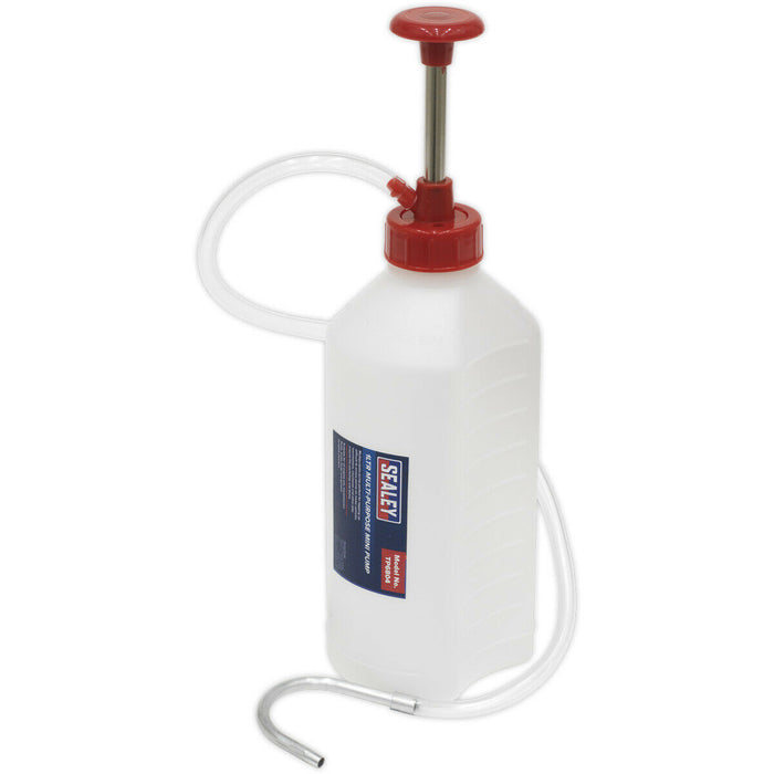 Multipurpose Mini Pump - One Litre Capacity - Oil Brake Gearbox Fluid Filler Loops