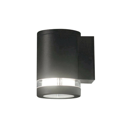 Outdoor IP44 Wall Light Graphite LED GX53 9W Loops