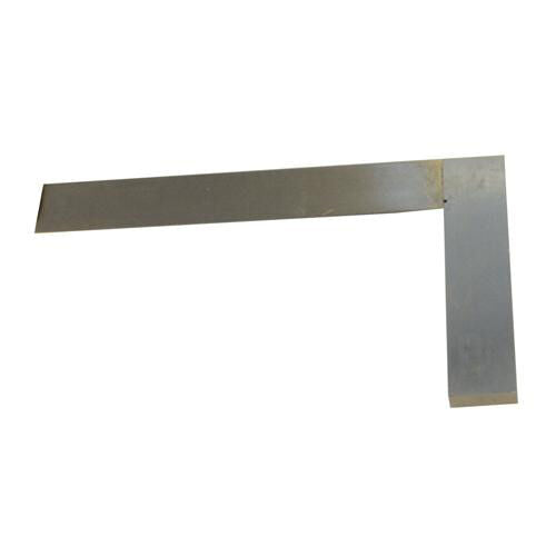 450mm 18 Inch Engineers Set Square 90 Degree Right Angle Steel Blade Loops