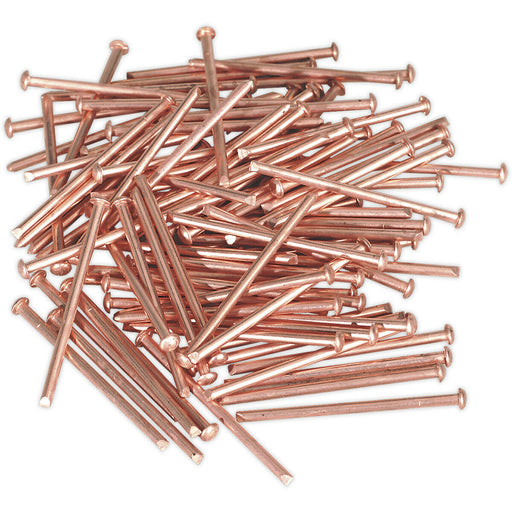 100 PACK - 2.5mm x 50mm Stud Welding Nails - Car Dent Copper Pulling Spot Pins Loops