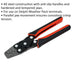 Steel Crimping Tool - Delphi Weather Pack Terminals - Parallel Jaw Movement Loops