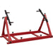 Multi-Cylinder Engine Rebuild Stand - 100kg Limit - Width & Length Adjustable Loops