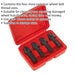 M12 & M14 Wheel Bolt Thread Chasers - Rim / Hub Cleaning & Repair Tool Set Loops