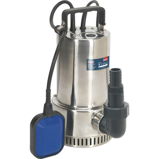Submersible Stainless Steel Clean Water Pump - 250L/Min - Automatic Cut-Out Loops