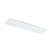 Wall / Ceiling Light White 1200mm Slim Strip Panel 33W Built in LED 4000K Loops