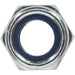 25 PACK - Zinc Plated Nylon Locknut Bolt - 1.75mm Pitch - M12 - DIN 982 - Metric Loops