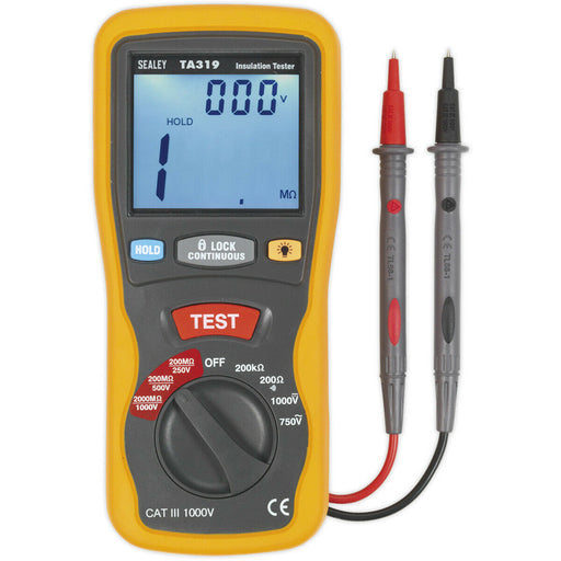 Digital High Voltage Insulation Tester - Suitable for Hybrid & Electric Vehicles Loops