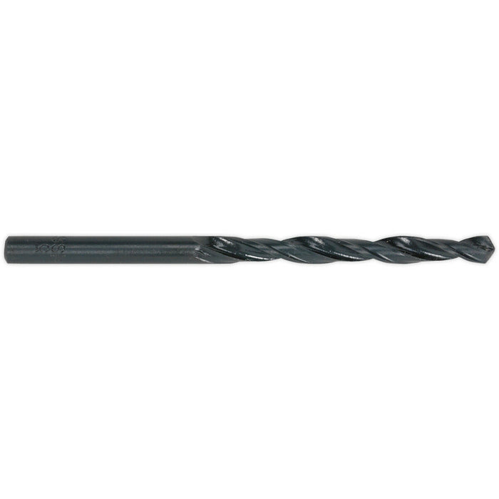 10 Pk 3/16 Inch Roll Forged HSS Drill Bit - Suitable for Hand and Pillar Drills Loops