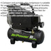 6 Litre Direct Drive Air Compressor - Twin Gauge Display - Compact & Portable Loops