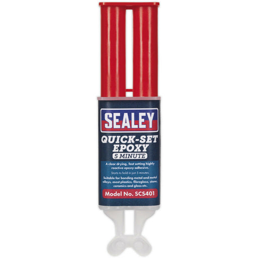 25ml Quick Setting Epoxy Adhesive - 5 Minute Set Time - Water & Impact Proof Loops