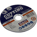 125 x 1.6mm Flat Metal Cutting Disc - 22mm Bore - Heavy Duty Angle Grinder Disc Loops