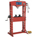 50 Tonne Floor Type Air Hydraulic Press - Sliding Ram Assembly - Foot Pedal Loops