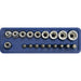 19pc TRX Star Socket & Hex Bit Set - 3/8" Square Drive - Male & Female TORX Loops