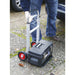 Lightweight Aluminium Folding Sack Truck - 90kg Weight Limit - Telescopic Handle Loops