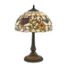 Small Tiffany Butterfly Table Light - Dark Bronze Finish - 2 x 40W E14 Golf Loops