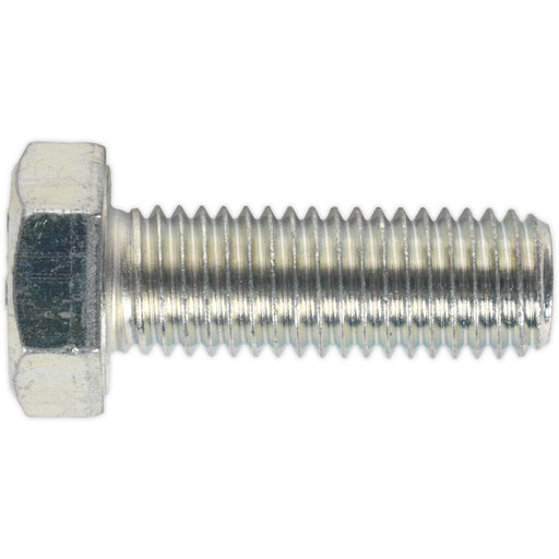 10 PACK HT Setscrew - M14 x 40mm - Grade 8.8 Zinc - Fully Threaded - DIN 933 Loops