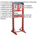 20 Tonne Hydraulic Press - Floor Type - Bottle Hydraulic Unit - 2 x Table Plates Loops