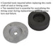 Crankshaft Front Oil Seal Fitting Tool - For Ford TDCi Engines - Chain Drive Loops