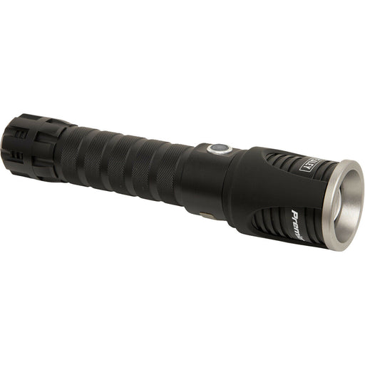 Rechargeable Aluminium Torch - 10W CREE XPL LED - Adjustable Focus Flashlight Loops