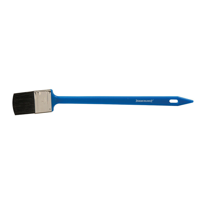 50mm Angled Radiator Paint Brush Hard To Reach Behind Pipes Painting & Duster Loops