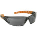 Lightweight Wraparound Safety Spectacles - Anti Glare Lens - Flexible TPR Arms Loops