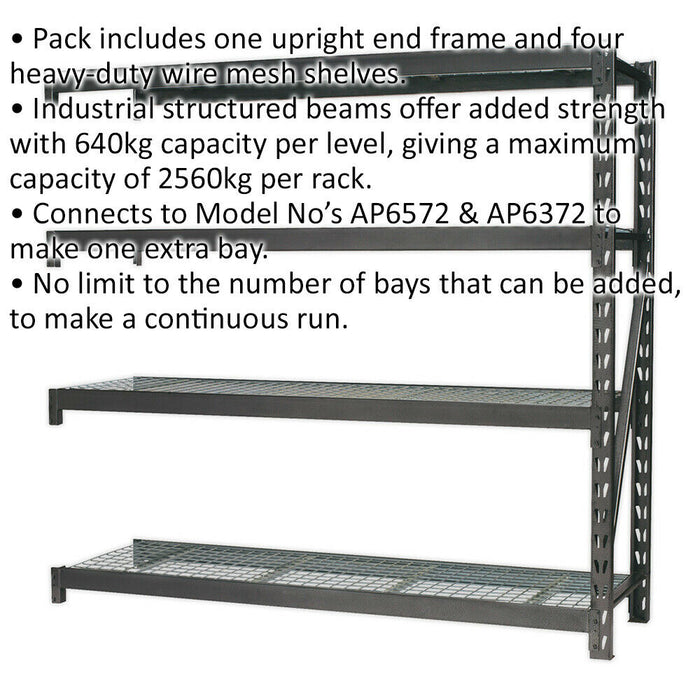 Heavy Duty Extra Wide Racking Extension Pack - For Use with ys02459 & ys02463 Loops