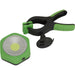 3W COB LED Magnetic Work Lamp & Clamp - Adjustable Head Torch  - Battery Powered Loops