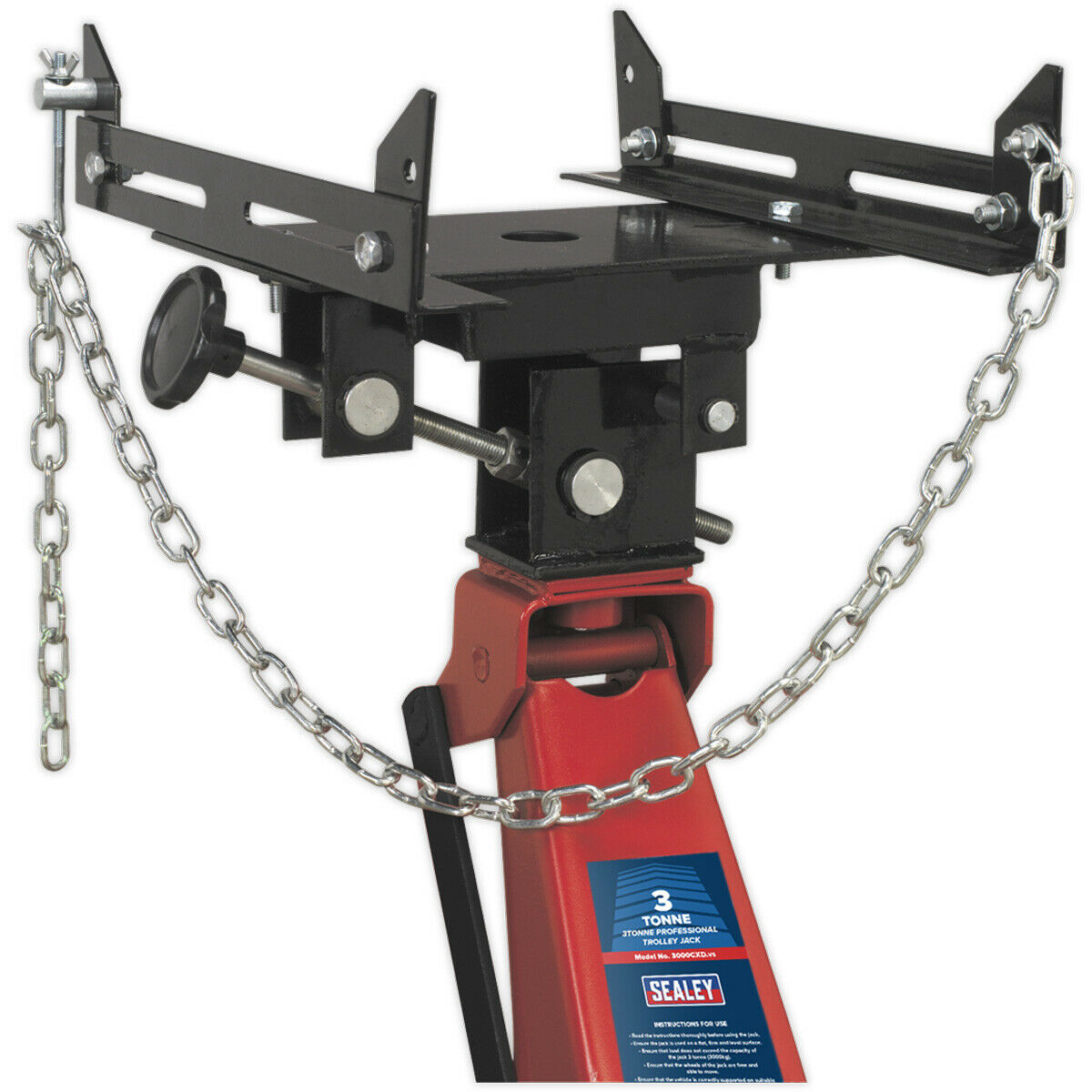 200kg Capacity Transmission Cradle - Suitable For Use With ys00099 Trolley Jack Loops