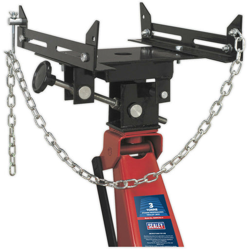 200kg Capacity Transmission Cradle - Suitable For Use With ys00099 Trolley Jack Loops