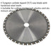 180mm x 1.9mm Cut-Off Circular Saw Blade - 36 TPU 20mm Bore Steel Aluminium Cut Loops