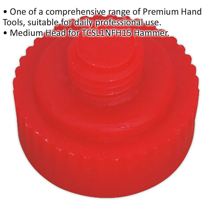 Replacement Medium Nylon Hammer Face for ys05780 1.25lb Nylon Faced Hammer Loops