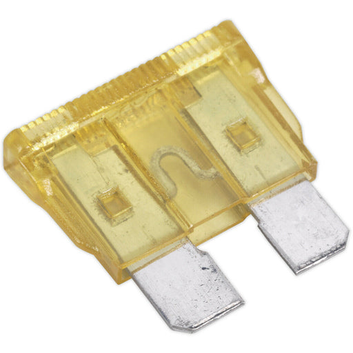 50 PACK 20 Amp Automotive Standard Blade Fuse - 20A Auto Vehicle Car Fuse Loops