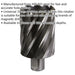 47mm x 50mm Depth Rotabor Cutter - M2 Steel Annular Metal Core Drill 19mm Shank Loops