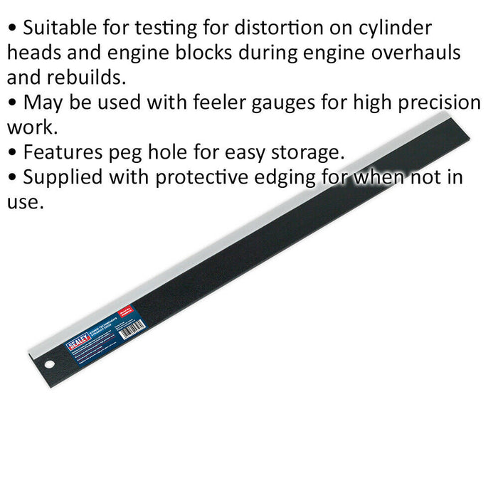 610mm Technicians Straight Edge - Cylinder Distortion Tester - Engine Rebuild Loops